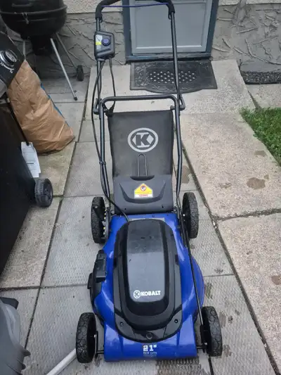 Kobalt Electric Lawn Mower, View more