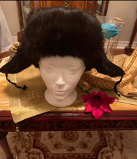 Men’s full fur hat (from Russia)