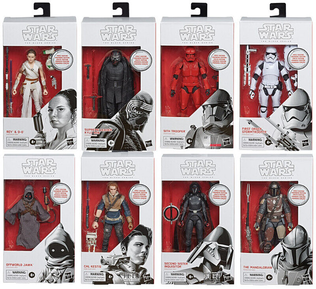 Star Wars The Black Series First Edition Figures (white box) in Toys & Games in Oshawa / Durham Region