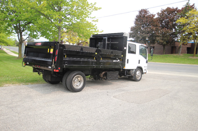 2014 Isuzu NQR Crew Cab w/New Dump Body in Heavy Trucks in City of Toronto - Image 3