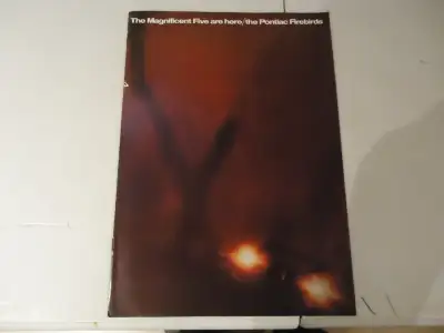 1967 Pontiac Firebird Sales Brochure. VG Condition. Can Mail, View more
