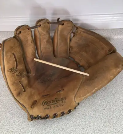 Vintage Mickey Mantle Baseball Glove, View more