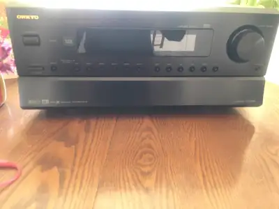 Not working, going into protection mode. Great receiver for someone looking to fix it up. 7.1 Surrou...