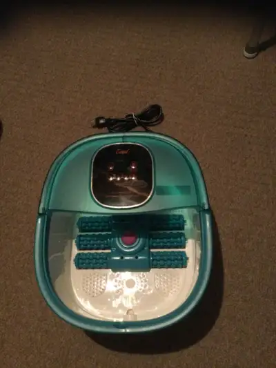 ENTIL Foot Spa Bath Massager with 6 Motorized Rollers, View more