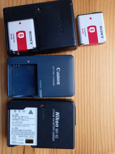 Olympus battery and charger, View more