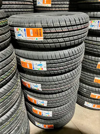 Bonjour en stock PNEUS NEUFS (4 NEW tires) 225/65/R17 for 520$ call/text 438-830-5757 Steven Pickup...