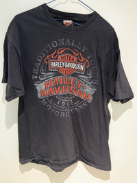 Vintage Harley Davidson Double Sided T-Shirt Size: Adult Large