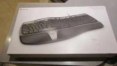 Microsoft natural ergonomic keyboard, View more