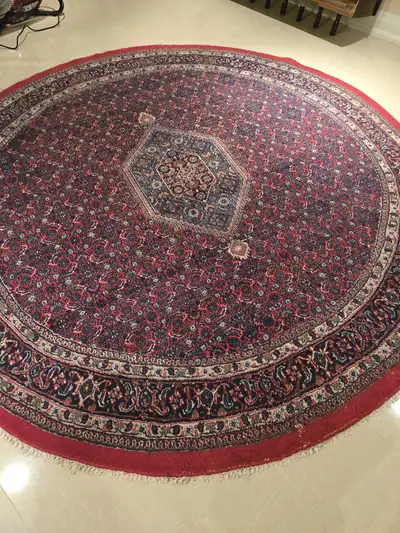 Persian Round Rug 8.3 feet, View more