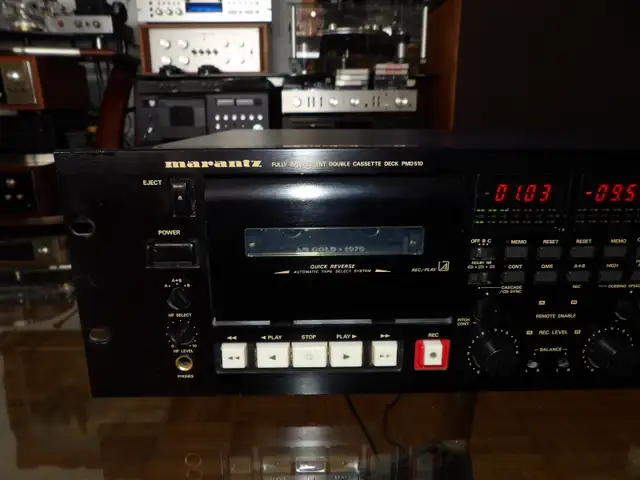 Marantz PMD 510 professional cassette deck, CONSIDERING TRADES in Stereo Systems & Home Theatre in Gatineau - Image 3