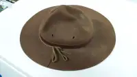 Boy Scouts of Canada Youth Stetson hat from the 1950 - 1960's