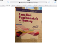 Canadian Fundamentals of Nursing textbook 