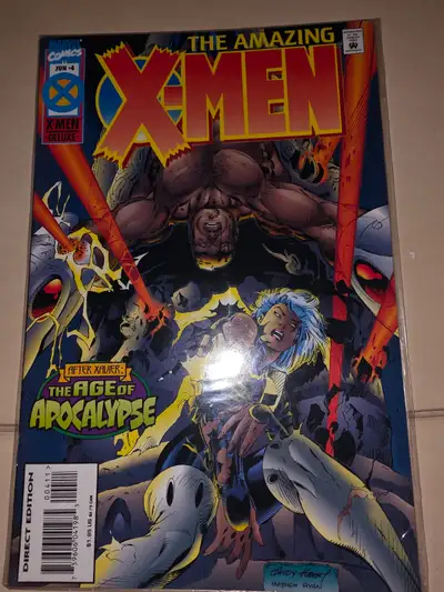 X Men The Age Of Apocalypse June Marvle Comics Magazine Novel, View more