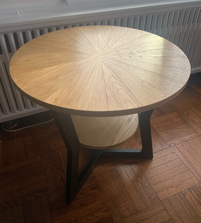 New Round Wood End Table / Side Table, View more
