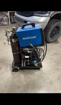 Mastercraft mig welder setup