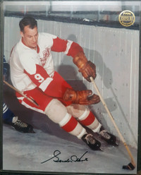 Autographed Gordie Howe