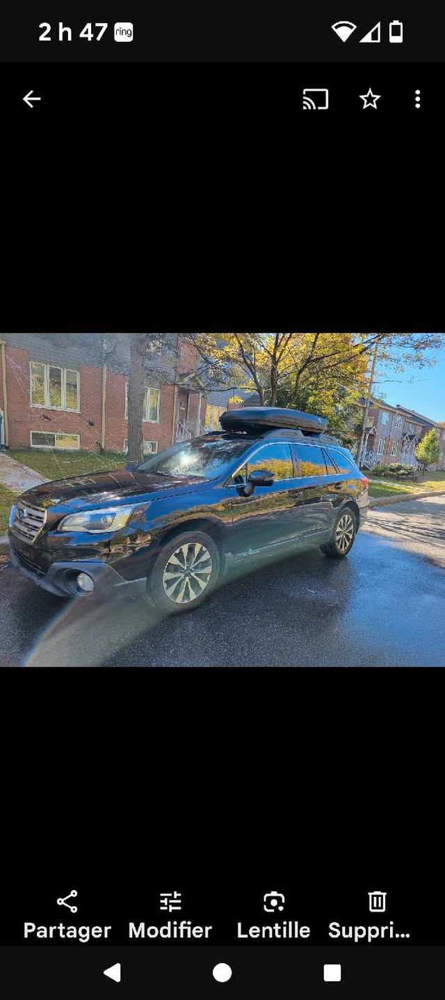 Subaru Outback 3.6R 2015 AWD dans Autos et camions  à Longueuil/Rive Sud