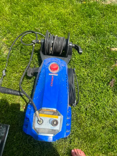 Simoniz S1900 pressure washer