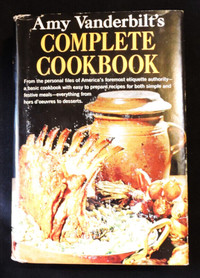 Amy Vanderbilt's Complete Cookbook - Drawings by Andy Warhol