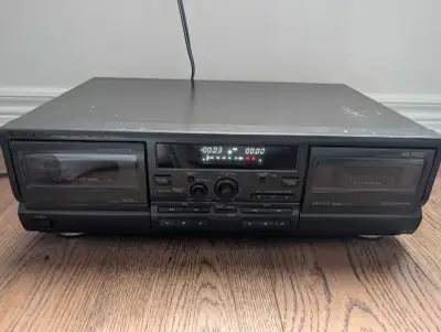 Technics RS-TR474 Stereo Double Cassette Deck , View more