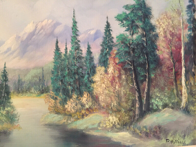 Item @ Vancouver - LARGE Oil Painting by Paul Hyttinen in Arts & Collectibles in Mississauga / Peel Region - Image 3
