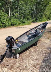 OLD TOWN CANOE WITH 3.5HP