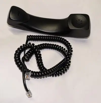 polycom soundpoint phone handset receiver in good work condition, View more