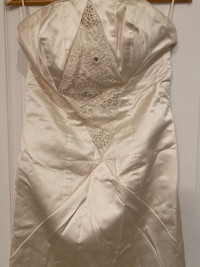 Couture 100% Silk Wedding Dress