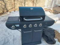 Master chef propane bbq with cover 