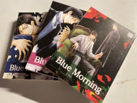 Blue morning vol 1-4 yaoi manga