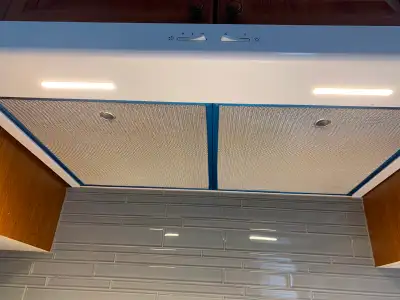 Nutone range hood 3 years old, View more