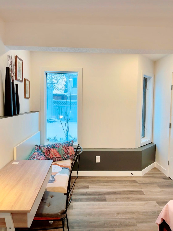 Newly renovated, fully furnished walkout basement for rent! Long Term