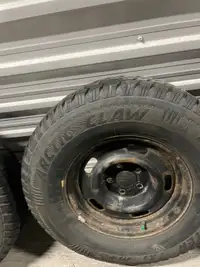 Ford rangers steel rims and tires
