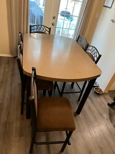 Tall table and chairs set, View more