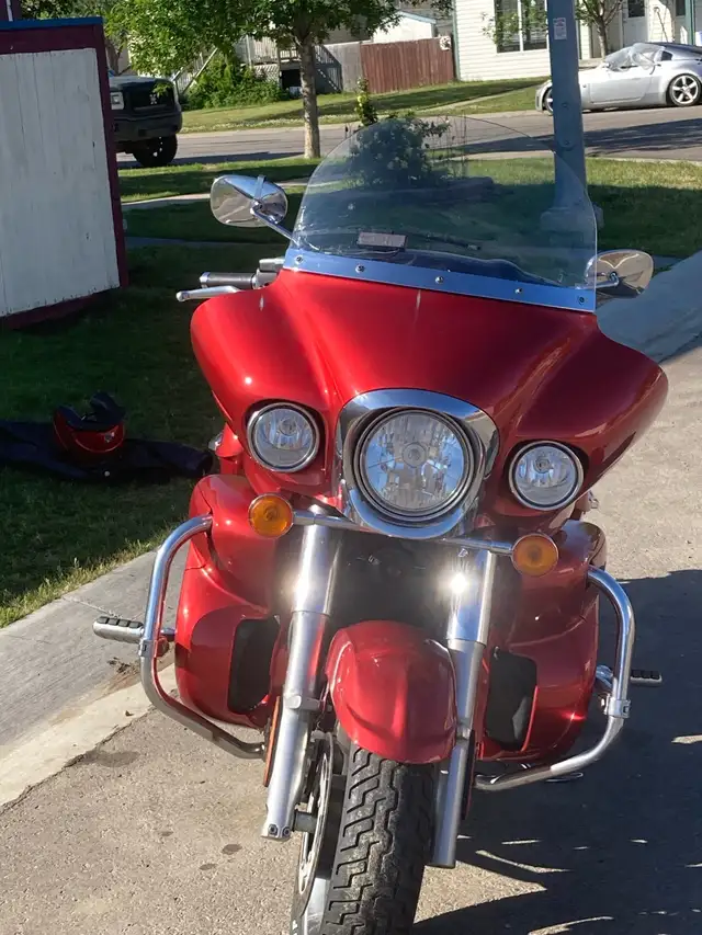 2010 Kawasaki voyager 1700 cc in Street, Cruisers & Choppers in Red Deer - Image 6