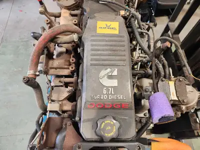 This is a used 2007 Cummins 6.7L turbo diesel engine, ready to power your next project or replace yo...