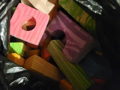 Located in Acadia S.E. Inspire your little builder with this bag of used foam blocks, ready for stac...