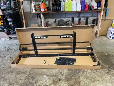 Nice Backrack I took it off to put on my tonneau cover it came off a 2015 F150 so please don’t ask m...