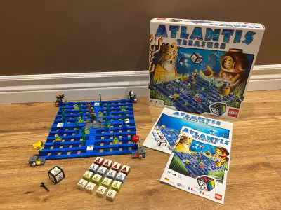 LEGO set 3851 Atlantis Treasure game, View more