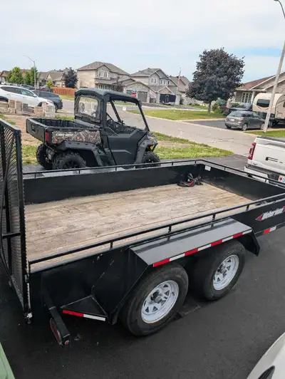 For sale, 2023 Weberlane 6X12 Dual Axle trailer. Only reason for selling the trailer is I am in need...