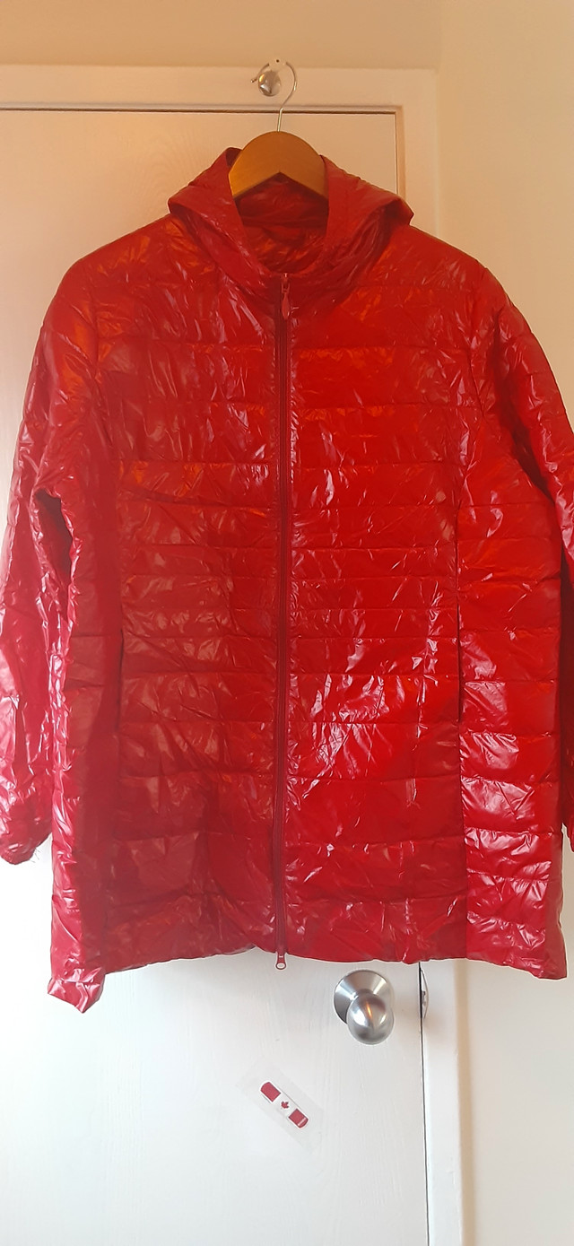 Ruby Red Coat in Women's - Tops & Outerwear in Edmonton