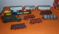 HO Scale Train Fleischmann Rail Cars 10 Total As Seen