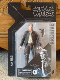 Star Wars Black Series Archive Han Solo Action Figure 6"