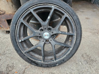 225 / 40Z / R18 Ikon alloy wheel with miller all season tires