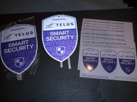 Telus Smart Security Lawn Signs / Decals