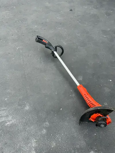 Black & Decker electric weed trimmer, View more