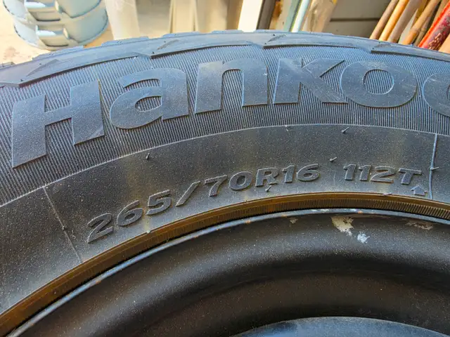 16" Hankook Winter Tires On Rims in Tires & Rims in Kitchener / Waterloo - Image 3