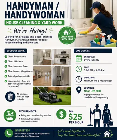Handyman / Handywoman , View more