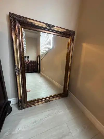 Two Antique style wood mirrors $750 each, View more