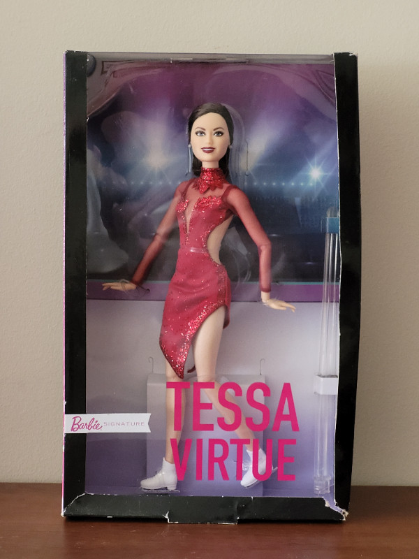 2019 SIGNATURE BARBIE TESSA VIRTUE MINT IN THE BOX Arts Collectibles Barrie Kijiji Classifieds